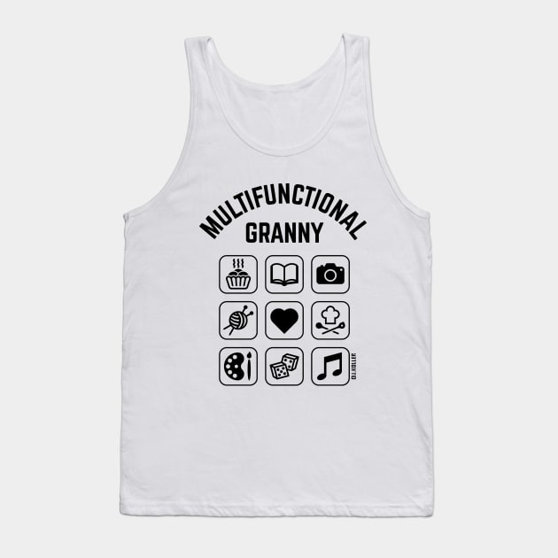 Multifunctional Granny (9 Icons) Tank Top by MrFaulbaum